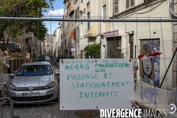 Rue d Aubagne Marseille, 1 an après.