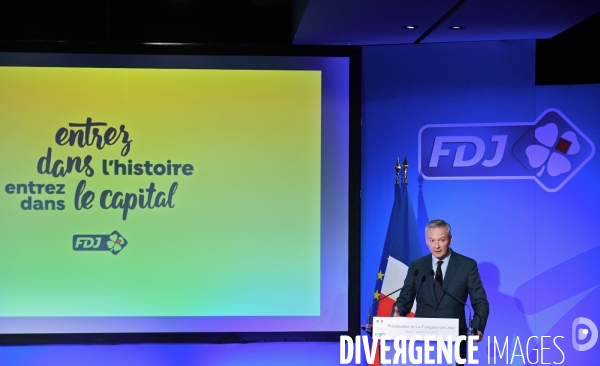 Lancement de la privatisation de la Française des Jeux