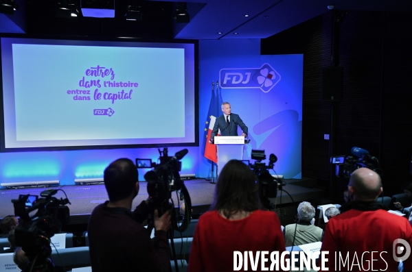 Lancement de la privatisation de la Française des Jeux