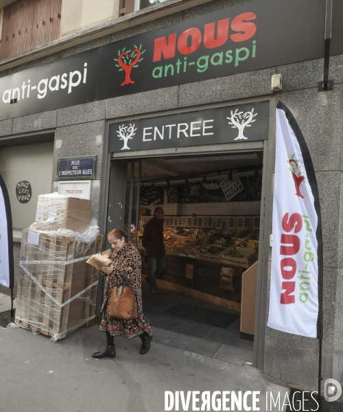 Le premier magasin nous anti-gaspi ouvre ses portes a paris