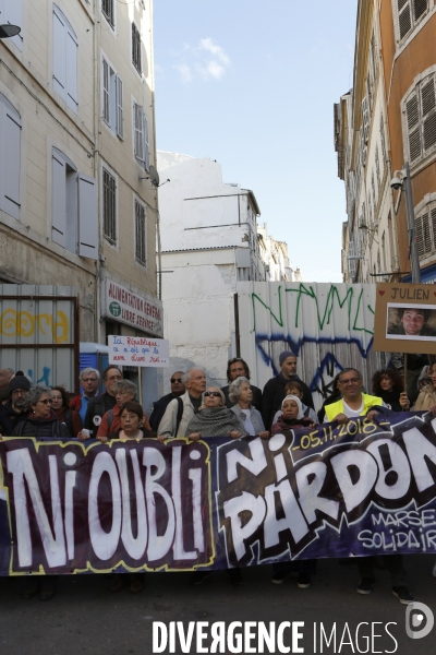 Marche de la honte à Marseille