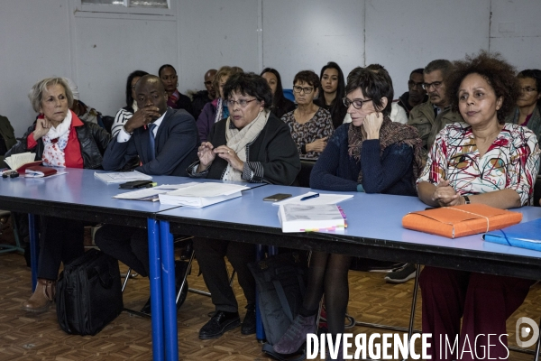 Conference de presse des Reunionnais de la Creuse - Paris, 14.11.2019