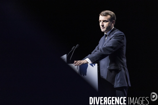 Emmanuel Macron au 102e Congrès des maires.