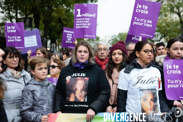 Marche contre la violence faites aux femmes