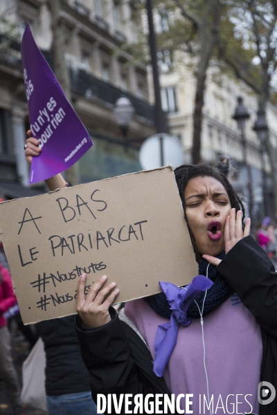 Manifestation contre les féminicides et les violences faites aux femmes
