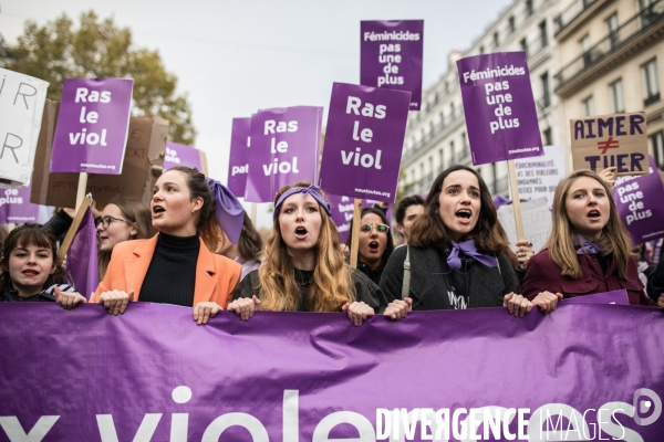 Marche Stop aux violences sexistes et sexuelles