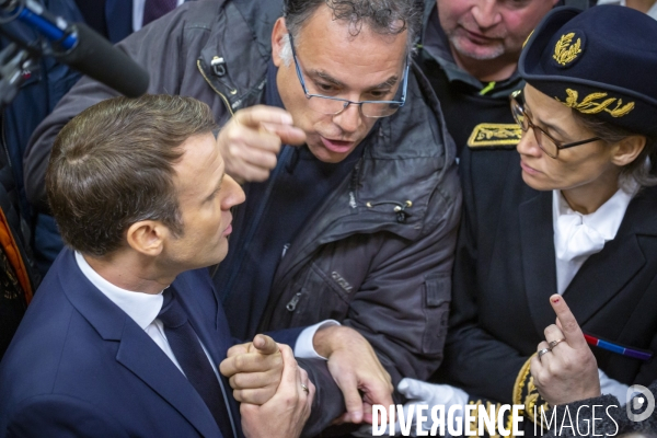 Emmanuel Macron à Amiens
