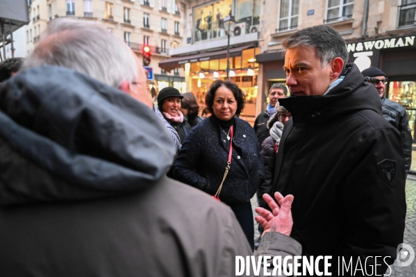 Olivier Faure, journée de manifestation contre la réforme des retraites.