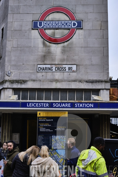 Leicester Square Station    à Londres