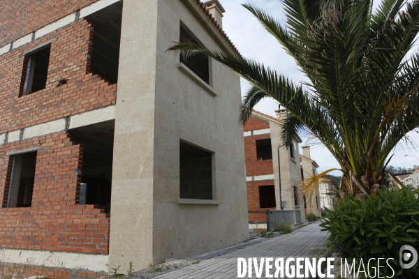 Crise Immobiliere en Espagne, chantiers abandonnés et lotissements à vendre