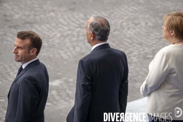 14 juillet 2019 : cérémonie et défilé sur les Champs-Elysees