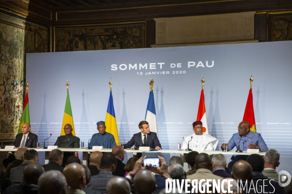 Réunion du G5 Sahel à Pau en présence d Emmanuel Macron et Francois Bayrou