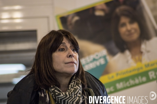 Réunion citoyenne participative par Le Printemps Marseillais avec Michèle Rubirola