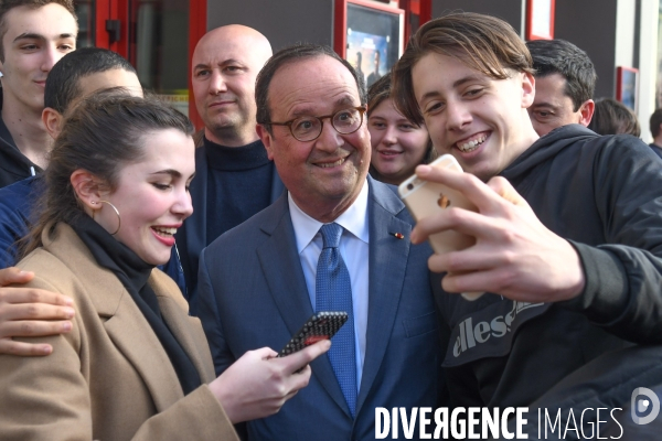 François Hollande en terre ardèchoise