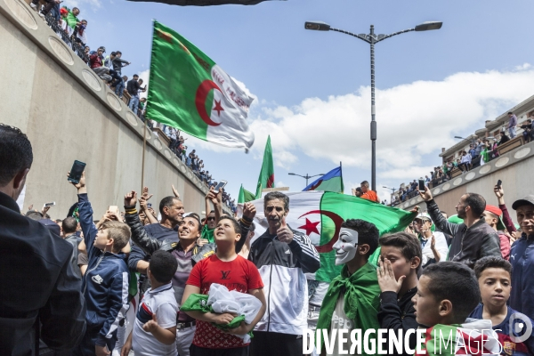ALGÉRIE - Manifestation du Vendredi à Bordj Bou Arréridj