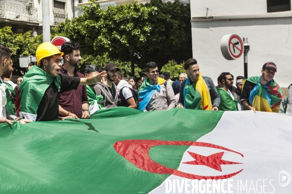 ALGÉRIE - Manifestation étudiante à Alger