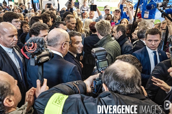 Emmanuel Macron au Salon de l Agriculture 2020