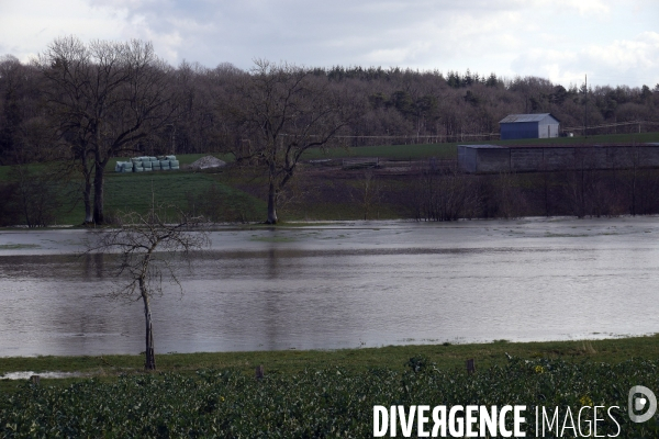Inondations en Normandie,Eure