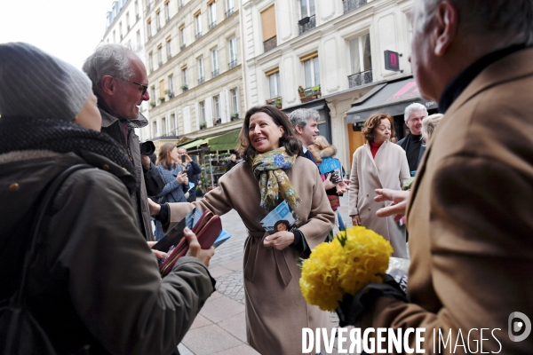 Elections Municipales / Déplacement d Agnes Buzyn dans le 7ème arrondissement