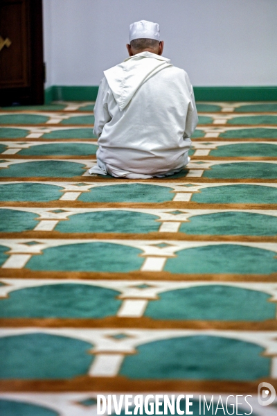 Prière du vendredi à la Grande mosquée de Lille