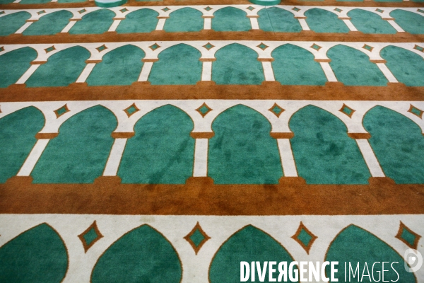 Prière du vendredi à la Grande mosquée de Lille