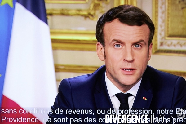 Les mots du president, Allocution du president Macron sur le Covid-19