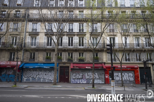 Paris, ville sous confinement, jour 5