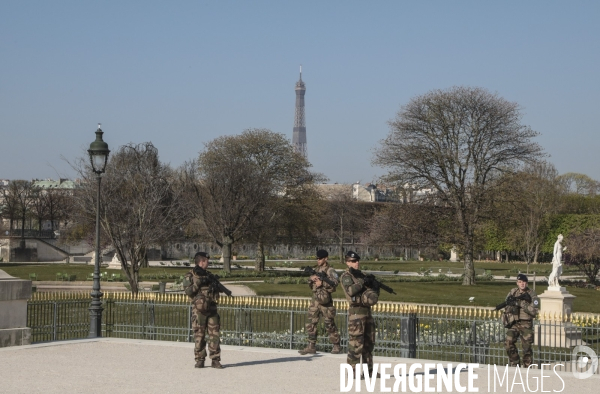 Confinement : samedi 4 avril dans paris