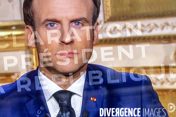 Allocution du président Emmanuel Macron sur la pandémie de Covid-19 du 16 mars 2020