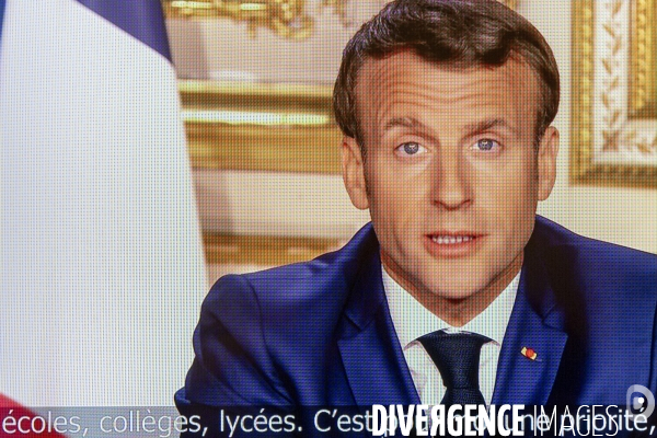 Allocution du président Emmanuel Macron sur la pandémie de Covid-19 du 13 avril 2020