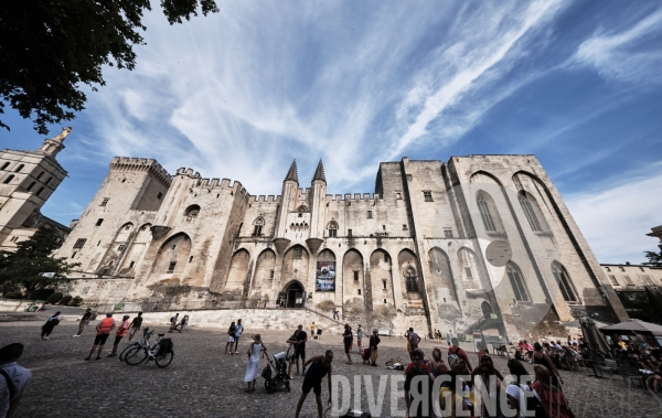 Festival d Avignon - Palais des Papes