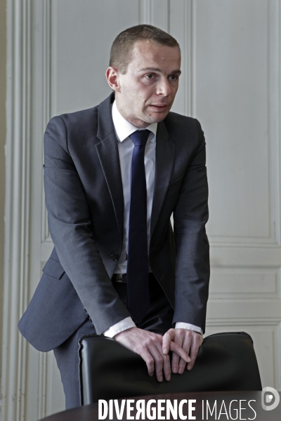 Olivier DUSSOPT à sa permanence à la mairie d Annonay