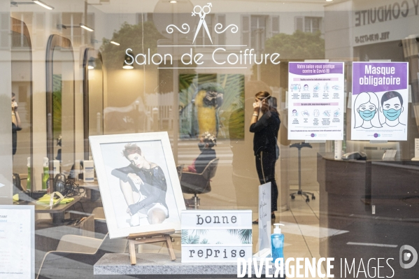 11 mai jour de deconfinement. Epitete salon de coiffure mixte de Saint Remy les chevreuse dans les Yvelines