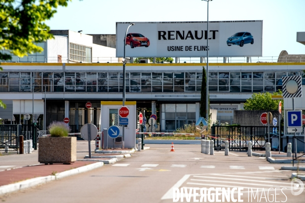 Renault Flins. Annonce des restructurations.