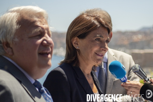 Martine Vassal est réélue présidente de la Metropole Aix-Marseille