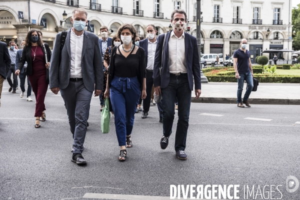 Rencontre des maires écologistes et socialistes à Tours