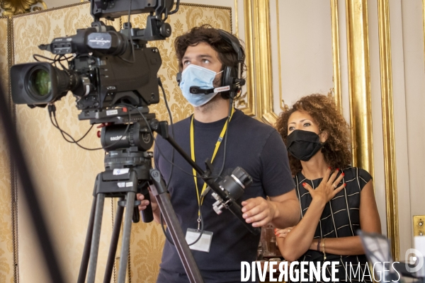 Castex, Véran et Blanquer : conférence de presse sur le COVID-19 à Matignon