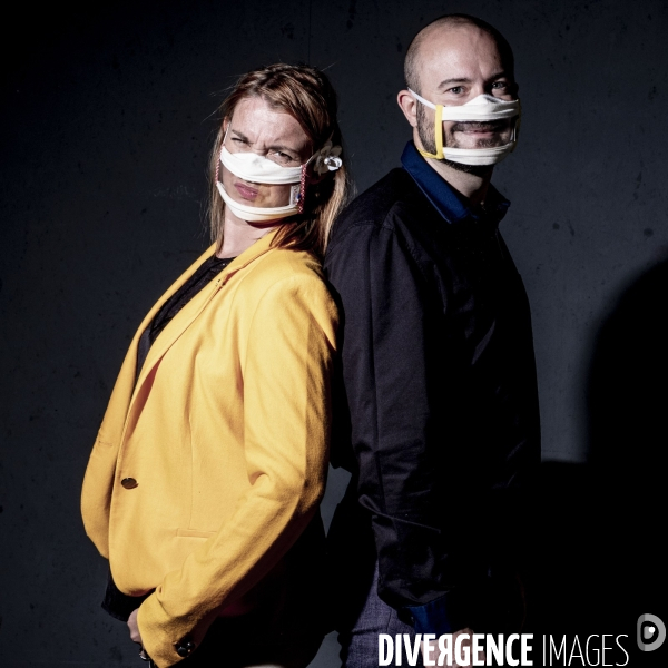 Masques Transparents fabriqués à Lyon par Odiora.