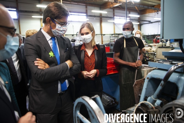 Agnès PANNIER-RUNACHER visite l usine SFOB, dans le cadre du plan de relance.