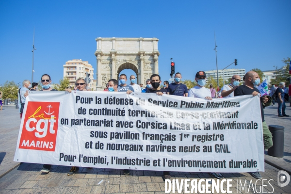 Mobilisation interprofessionnelle à Marseille