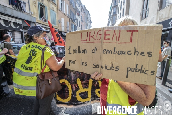 Mobilisation interprofessionnelle à Marseille