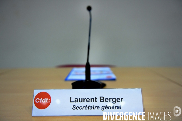 Conférence de presse de Laurent berger