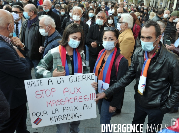 Manifestation pour le Haut-Karabagh
