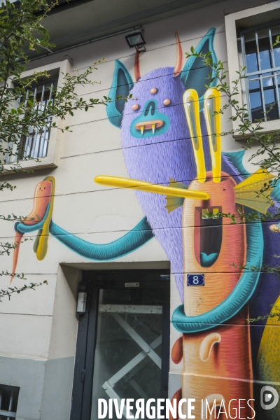 Un musee street art a ciel ouvert paris 13eme