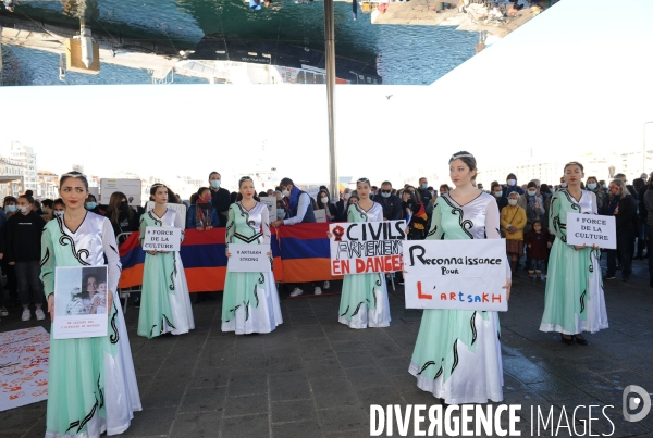 Manifestation des Arméniens à Marseille