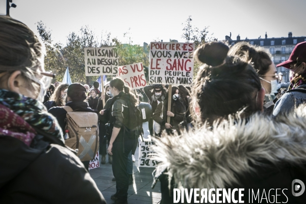 Paris, 28.11.2020. Marche des Libertes contre la loi de securite globale