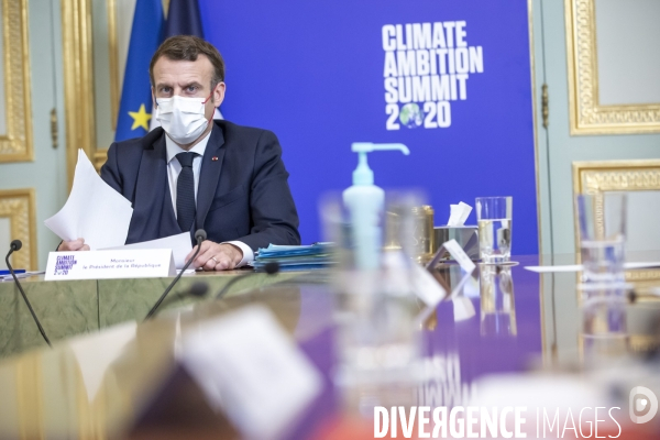Macron : conférence sur le climat