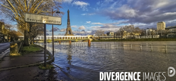 Inondations a paris