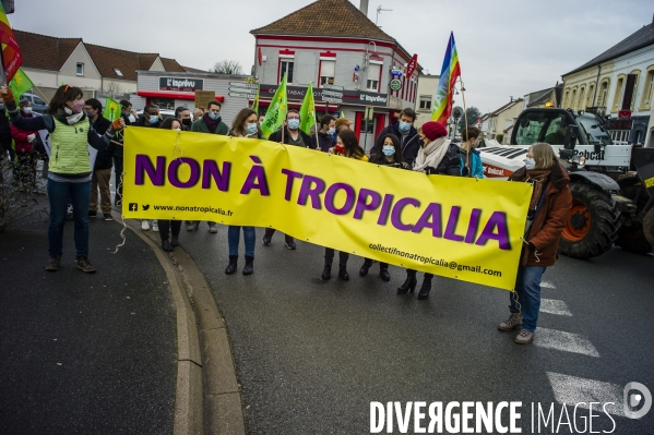 Mobilisation contre le projet Tropicalia.