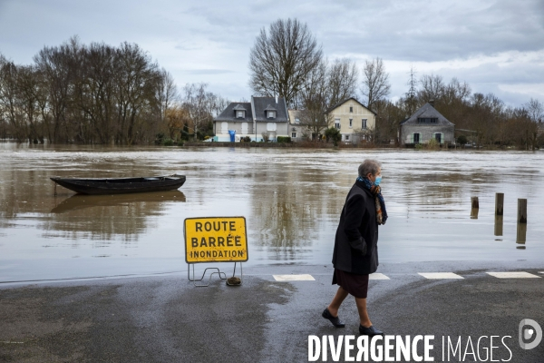Les inondations de la Loire en Anjou